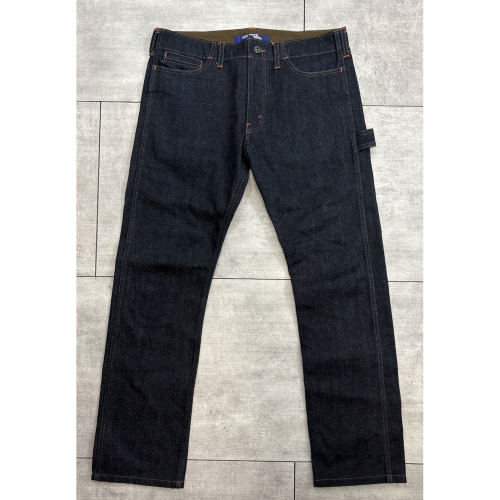 Junya Watanabe‎ MAN COMME des GARCONS Buckle Back Denim Jeans Size L Japan 34